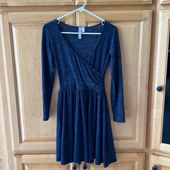 Alya Navy Dress - Picture 1 of 7